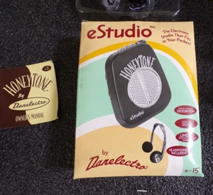 Danelectro 50's Style Guitar Practice Headphone Amp HoneyTone eStudio (G) - Picture 1 of 7
