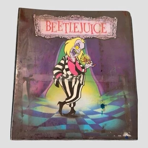Beetlejuice Cartoon Style Guide Rare Vintage TV 90s Geffen Film Company Beetle - Picture 1 of 11