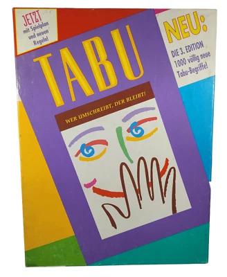 Tabu wer umschreibt der bleibt 3.Edition MB Spiele Partyspiel Beschreibung lesen - Bild 1 von 4