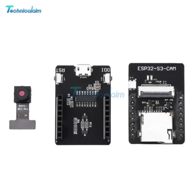 MARKENLOS Placa de Desarrollo CAM ESP32-S3 Módulo WiFi Bluetooth N16R8 con Cámara OV2640