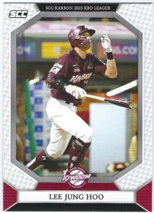 LEE JUNG HOO 2023 SCC KBO Karbon card 2024 MLB San Francisco Giants RC - Picture 1 of 2