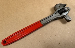 VINTAGE RARITY 2 SIDES TOOL ROTAX PIPE WRENCH TUBAR FRANCE PLUMBER MECHANICS - Picture 1 of 16