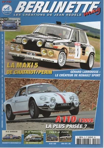 BERLINETTE MAG 70 PEUGEOT 205 GTI 1.9 RENAULT CLIO 16S R5 MAXI TURBO GTA V6 GT P - Imagen 1 de 2