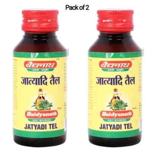 2 X Baidyanath Jatyadi Tel 50 ml cola ayurvédica, aceite para problemas de piel envío gratuito - Imagen 1 de 5