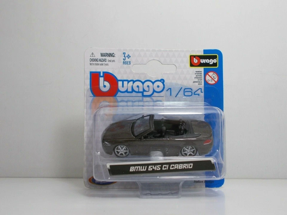 Bburago 59000 BMW 645 CL Cabrio - METAL Scala 1:64 - Immagine 1 di 1