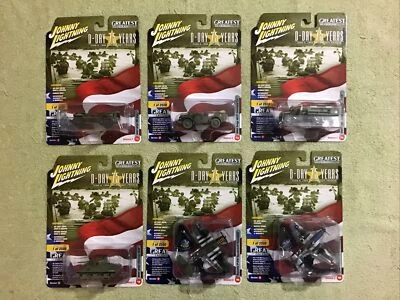 2018 Johnny Lightning D-DAY 75 YEARS GREATEST GENERATION Set Diecast 1/64 VBR3 - Image 1 of 4