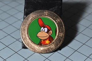 Super Mario Nintendo Metal Coin Token Frankford Candy Diddy Kong - Picture 1 of 3