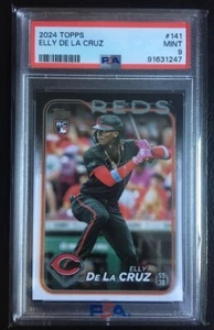 Elly De La Cruz 2024 Topps #141 RC PSA 9 (Reds) - Bild 1 von 2