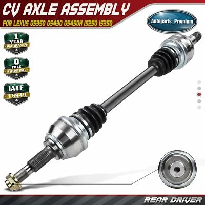 CV Axle Shaft Assembly for Lexus GS350 GS430 GS450H GS460 IS250 IS350 Rear Left - Image 1 of 4