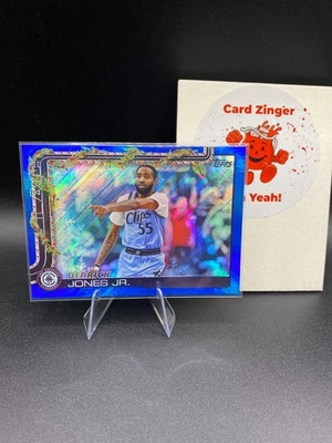 2025-26 Topps Holiday Basketball Derrick Jones  Blue Foil #H117 Clippers - Image 1 of 2
