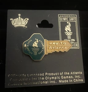 Atlanta 1996 Key To Atlanta Olympic Pin (002) - Picture 1 of 4