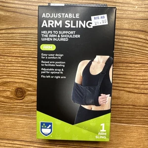 New ~~~ Adjustable Left Or Right Arm Sling Comfort Fit One Size Support - Picture 1 of 4