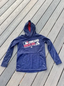 Chicago White Sox Majestic “Thermabase” Authentic Collection MLB Hoodie Sz M Kid - Picture 1 of 4