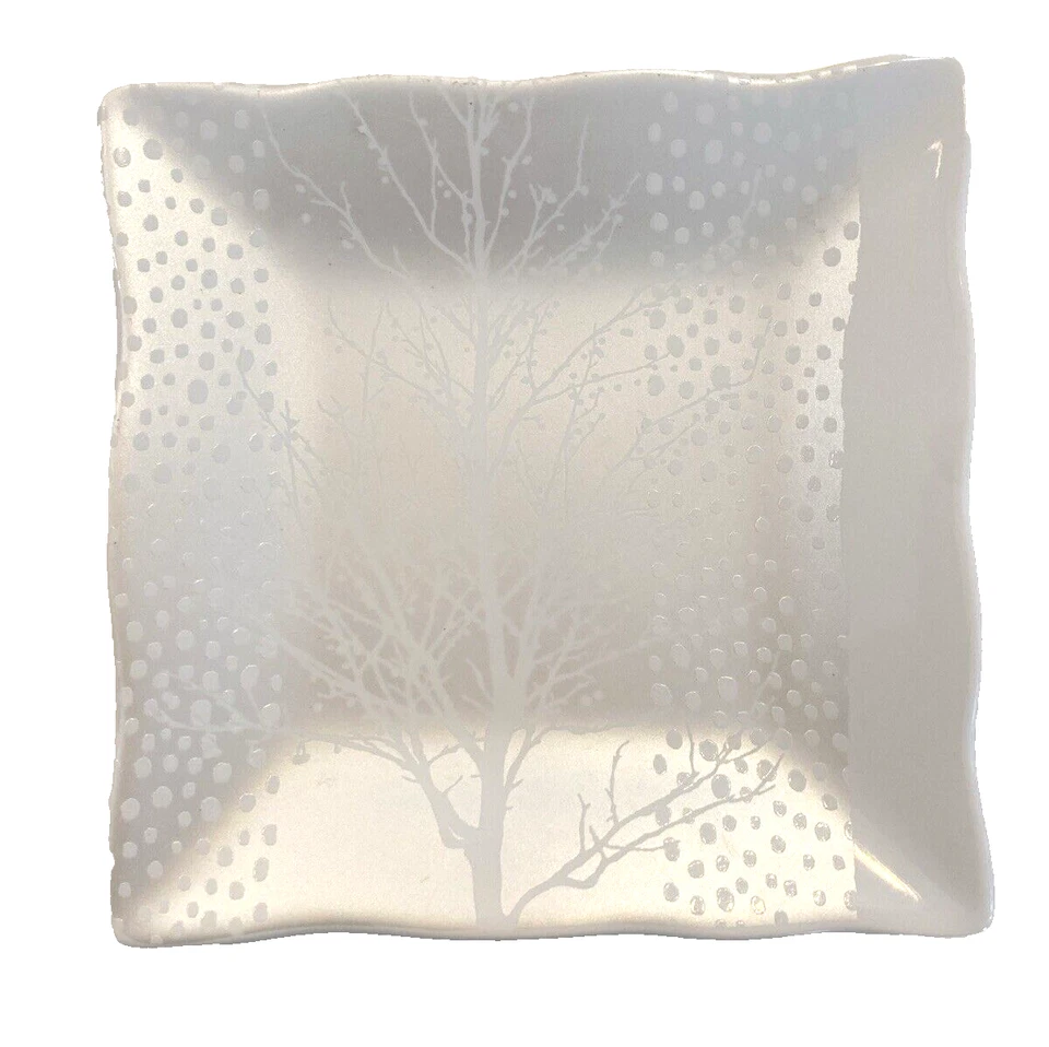 "Placa lateral aperitivo de encanto de invierno 222 5,25"" porcelana fina china" Foto 1 de 4