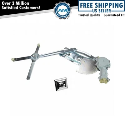 Regulador de ventana eléctrica delantero con motor e interruptor derecho para camioneta GM SUV nuevo Foto 1 de 3