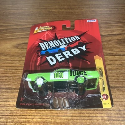 Johnny Lightning 1969 Lincoln Continental Demolition Derby Diecast 1:64 Scale - Image 1 of 4