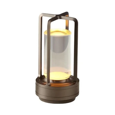 Lampada led touch dimmerabile lanterna ricaricabile 3 tonalita di luce d37 - Immagine 1 di 4