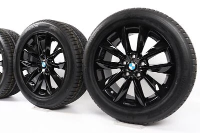 Neu Original BMW X3 F25 X4 F26 Winterräder 18 Zoll 307 V-Speiche 6867131 21759 - Bild 1 von 4