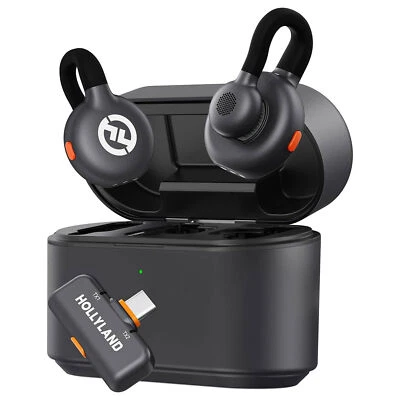 Hollyland LARK M2S DUO 2-Personen Funkmikrofon mit USB-C für Mobilgerät - Bild 1 von 4