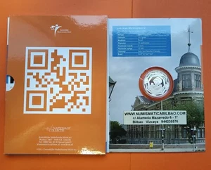 SILVER PROOF SET NIEDERLANDE 5 EUROS 2011 QR CODE MUNTGEBOUW The Netherlands - Imagen 1 de 2