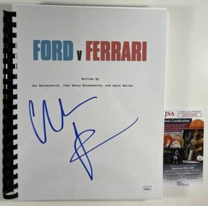Christian Bale Signed Ford V Ferrari Complete Movie Script Autograph JSA COA - Picture 1 of 1