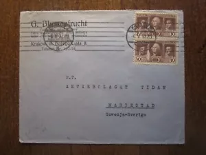 CUBIERTA POLONIA 1932 a Suecia - Imagen 1 de 2