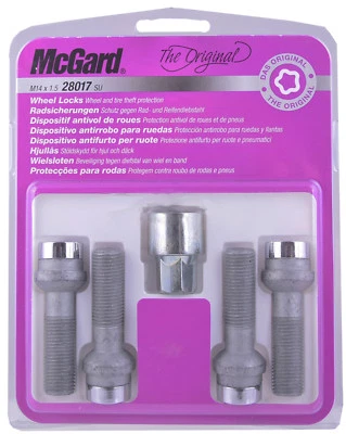 M12x1.5x40mm McGard 28023SU Lock Bolts for Mercedes E-Class W124 83-95 OE Wheels - Image 1 of 2