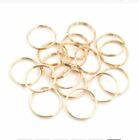 20mm 5pcs Open Jump Rings Double Loops Gold Split Rings Connectors For Jewelry M