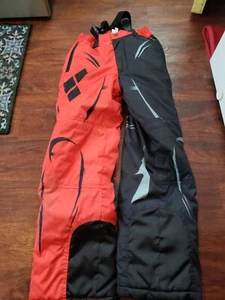 Girls Snow Pants DC Comics Harley Quinn Winter Snow Pant & Suspenders-sz 10 - Picture 1 of 6