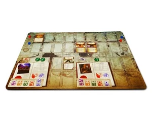Eldritch Horror Playmat Dual Character Custom Neoprene Board Game Mat 18" x 12" - Picture 1 of 4