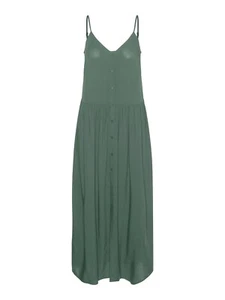 Vero Moda Vestido de Mujer VMALBA - Regular Fit Negro Verde XS S M L XL Tirantes - Imagen 1 de 4