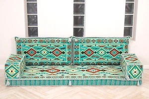 Arabisch Wohnzimmermöbel, Arabisches Majlis Sofa, Marokkanisches Sofa, Loveseat, Jalsa - Bild 1 von 32