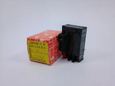Danfoss 047H0104 Overlay Relay TI 16 0.6-0.92A - Image 1 of 4