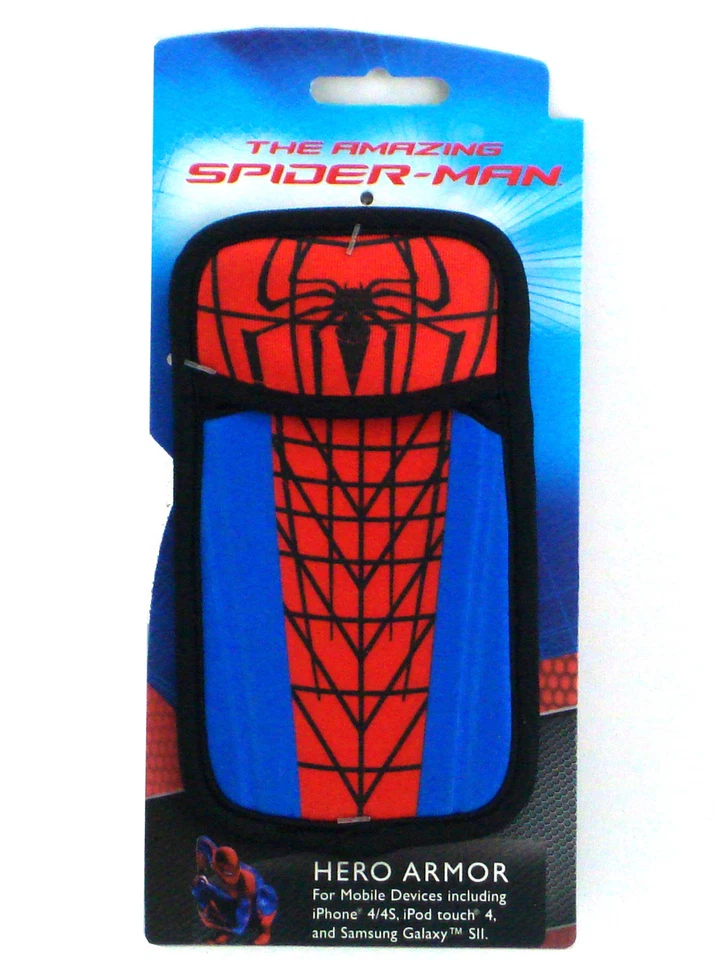 Increíble armadura de héroe Spider-Man para iPhone 4 4s iPod Touch Samsung Galaxy Marvel Foto 1 de 2