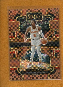 Dejounte Murray 2023-24 Panini Select Concourse Bronze Checker Prizm # 27 /49 - Picture 1 of 2