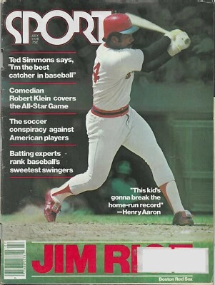 1978 Sport July Jim Rice Cover Vol 67 No. 1 - Image 1 of 2