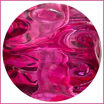 (25,00€/m) -NEU- Double Helix Glass Goldrosa "EROS" (300x5mm)