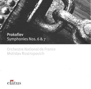 Prokofiev - CD Symphonies No. 6 & 7, Rostropovich -Orchestre Nationale de France - Picture 1 of 3