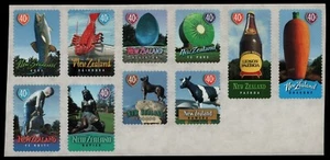Nueva Zelanda 1998 - Mi-N.o 1719-1728 ** - Estampillada sin montar o nunca montada - Hoja de película - Monumento de la ciudad - Imagen 1 de 1