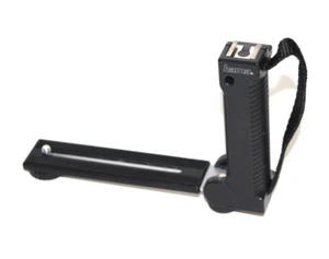 Hama Blitzschiene klappbar Kameragriff Blitzschuh Kamera Griff Zubehör (#2265) - Afbeelding 1 van 5