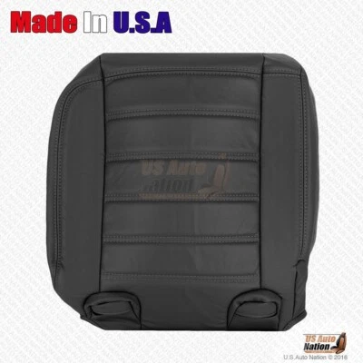 2003 2004 2005 2006 2007 Hummer H2 REAR Passenger Top Genuine Leather Cover Blk - Image 1 of 4