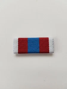 Queens Platinum Jubilee Medal Ribbon Bar QPJM Official Velcro Backed - Picture 1 of 2