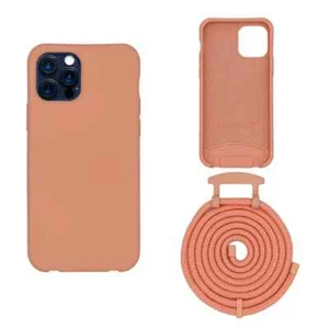 Funda bandolera 2 en 1 para iPhone XS Max precio de venta sugerido por el fabricante $29.99 naranja mandarina - Imagen 1 de 2