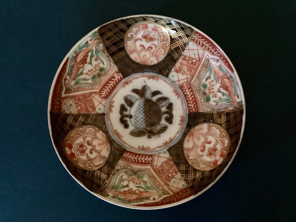 陶瓷红色古董日本原创古董碗| eBay