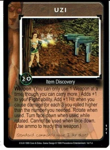 TOMB RAIDER CCG RARE KARTE 171 UZI - Bild 1 von 1