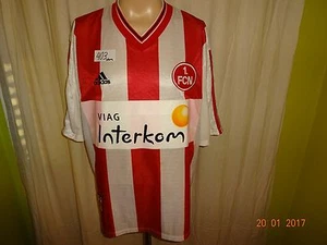 1.FC Nürnberg Original Adidas Heim Trikot 1998/99 "Viag Interkom" Gr.XL- XXL - Picture 1 of 4