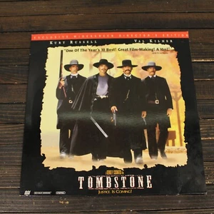 Tombstone (Laserdisc, 1994, Widescreen Director’s Edition) Kurt Russell & Val Ki - Picture 1 of 4