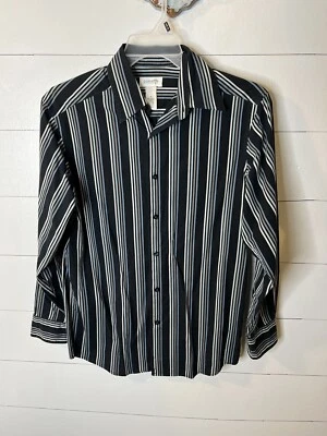 Concepts Men’s Striped Button Down Sz M - Image 1 of 4