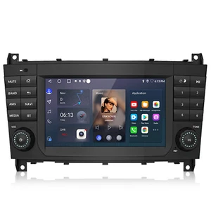 Radio de coche Android13 para Mercedes Benz Clase C W203 CLK C209 Carplay GPS NAVI BT - Imagen 1 de 15