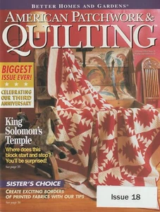 American Patchwork & Quilting Issue 18 Volume 4 No.1 February 1996 - Picture 1 of 1